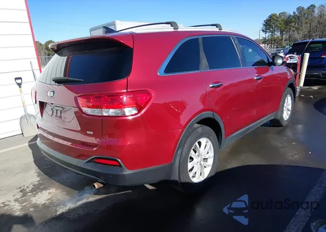 2016 Kia Sorento 2.4L Lx from USA, damaged, VIN 5XYPG4A34GG100276